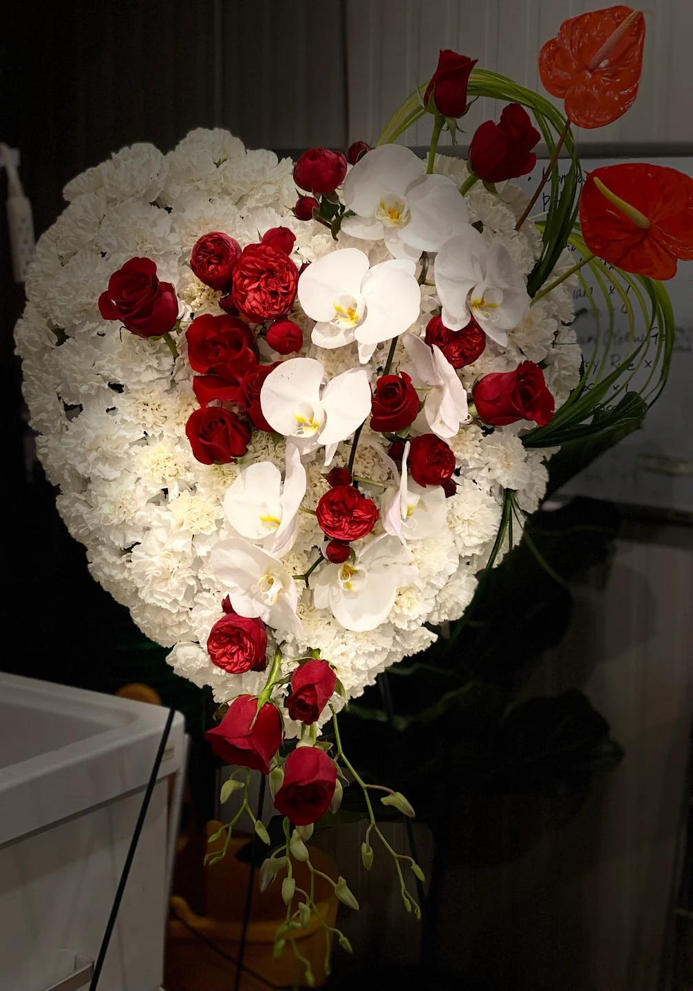 Funeral Heart Wreath - Image 4