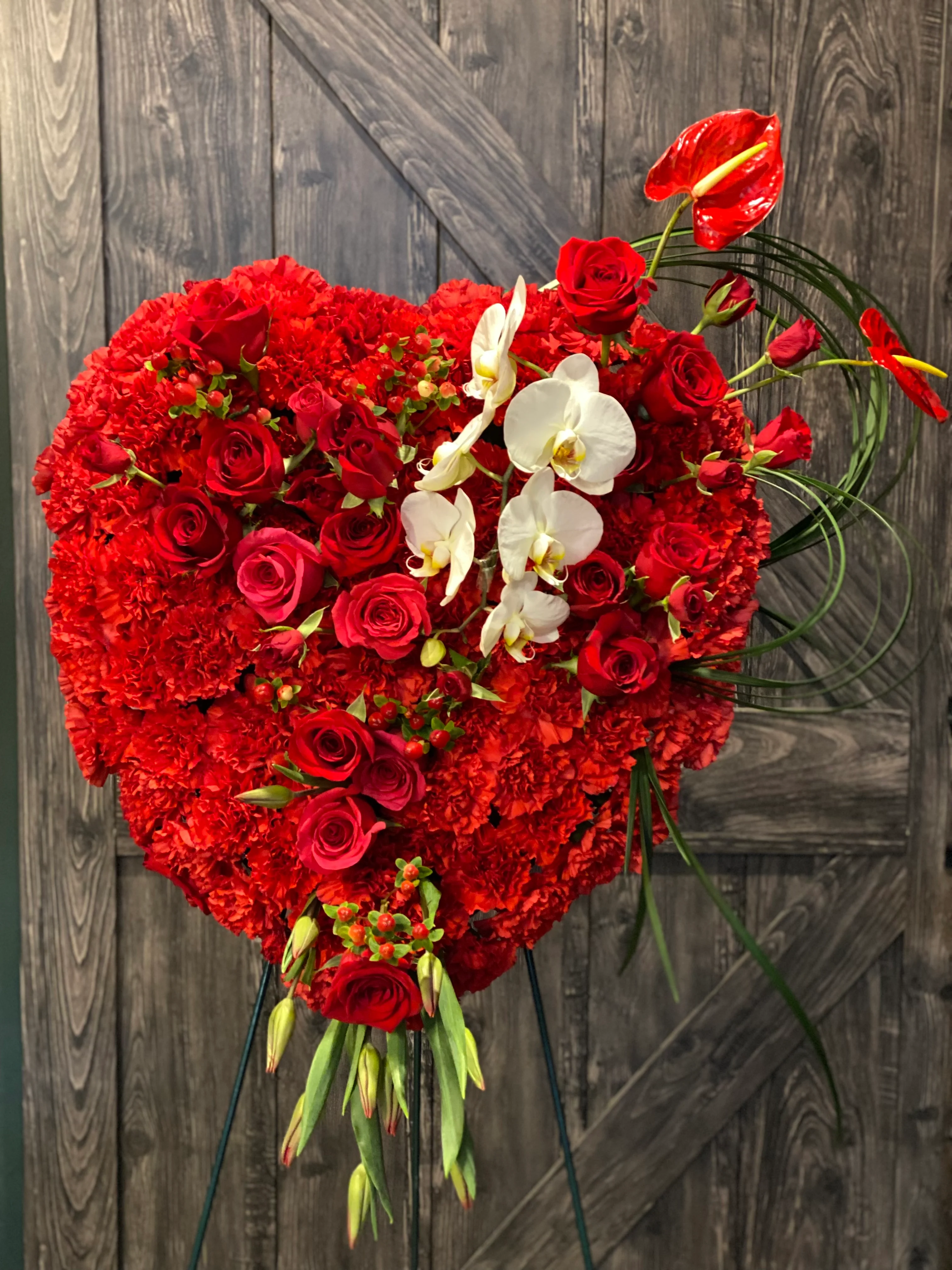 Funeral Heart Wreath - Image 5