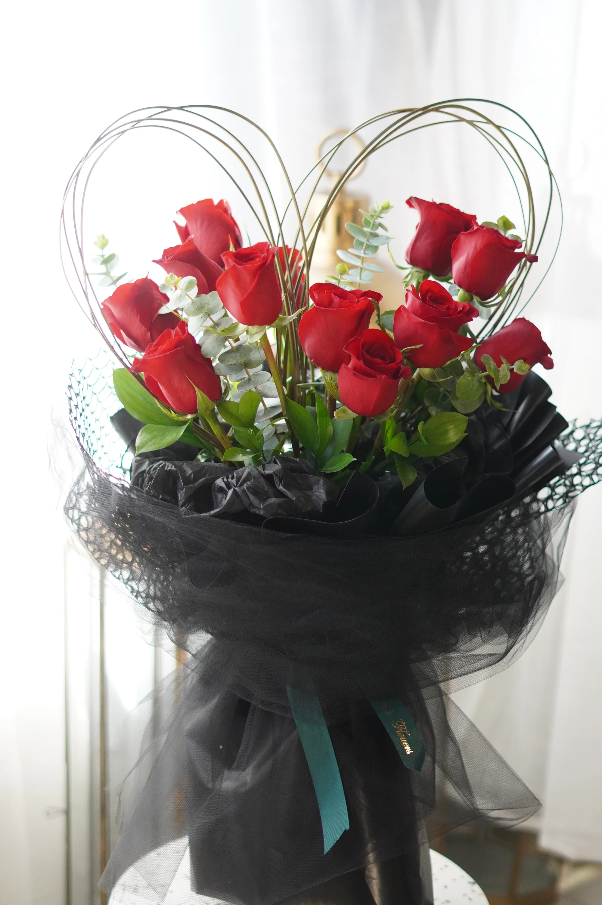 Heart-Shaped Rose Bouquet - Image 3