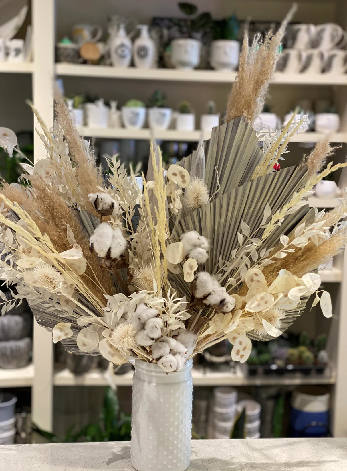 Natural Dried Flowers Arrangement - Image 6