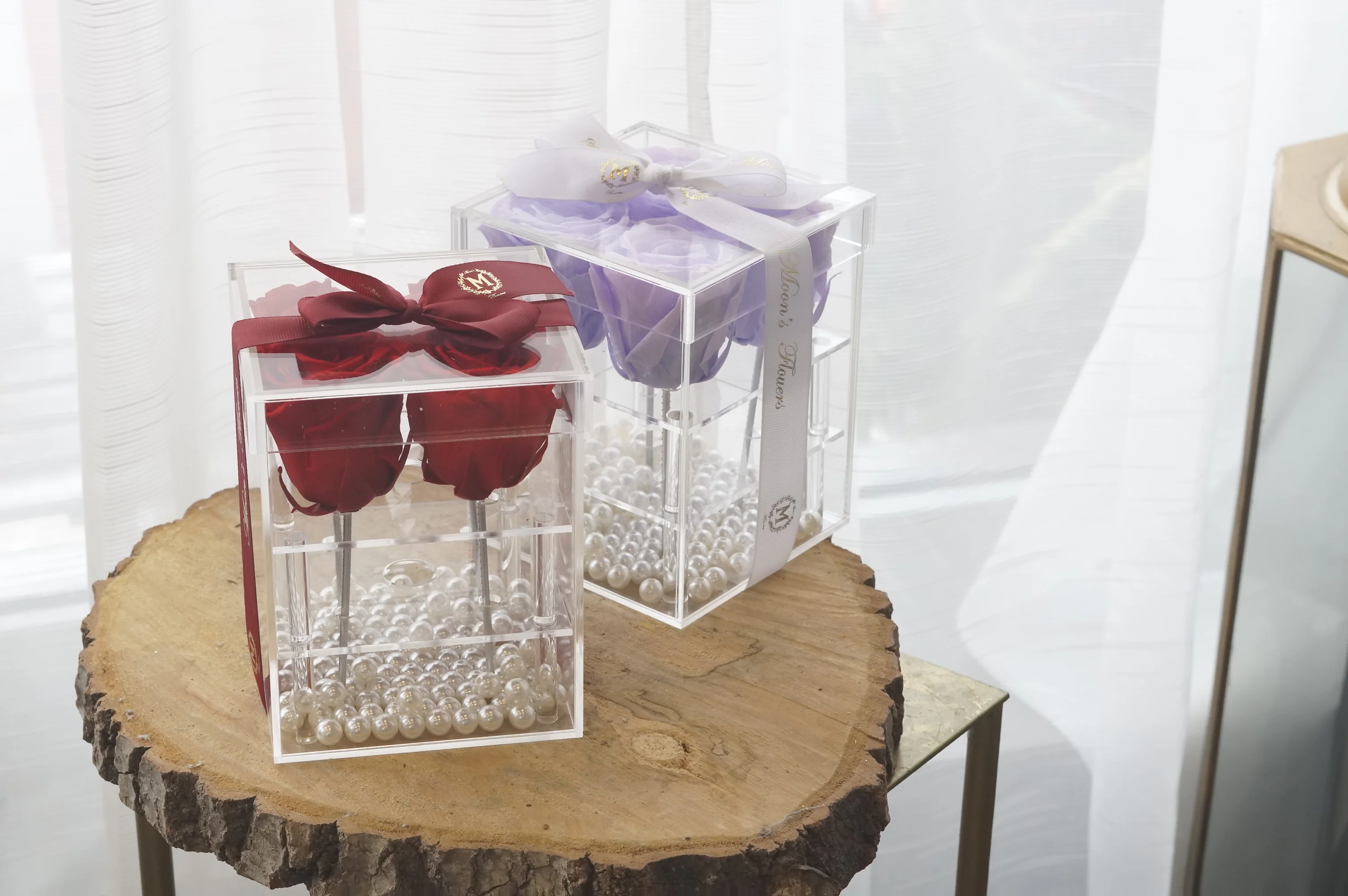 Preserved Rose in Acrylic Box-4 - Image 7